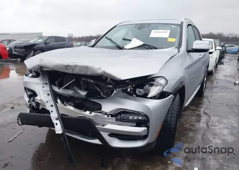 2021 BMW X3 xDrive30I z USA, uszkodzony, nr VIN 5UXTY5C09M9H33391